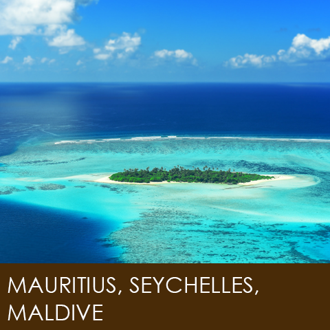 Mauritius, Seychelles, Maldive